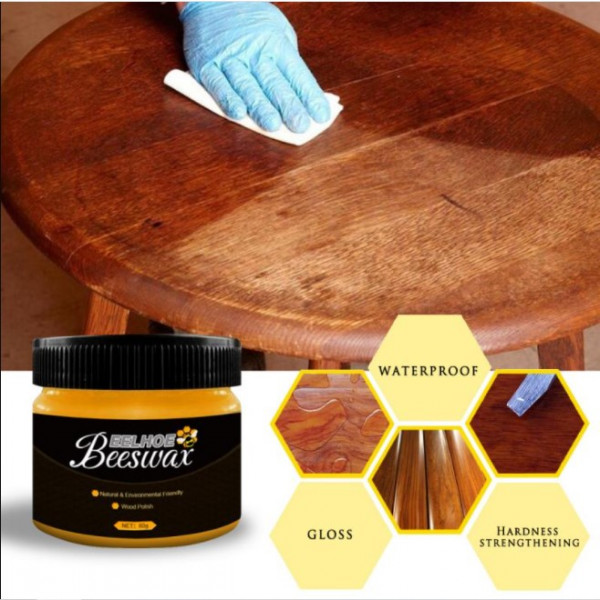 3 pis Beewax Wood Furniture Polish