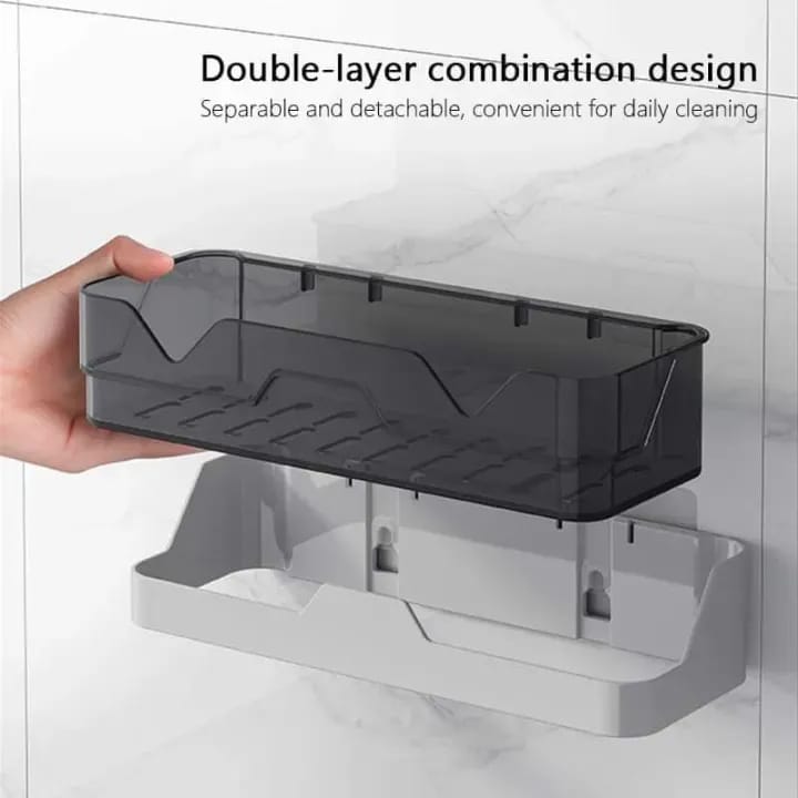 1 Pis Wall Mounted Bathroom Shelf