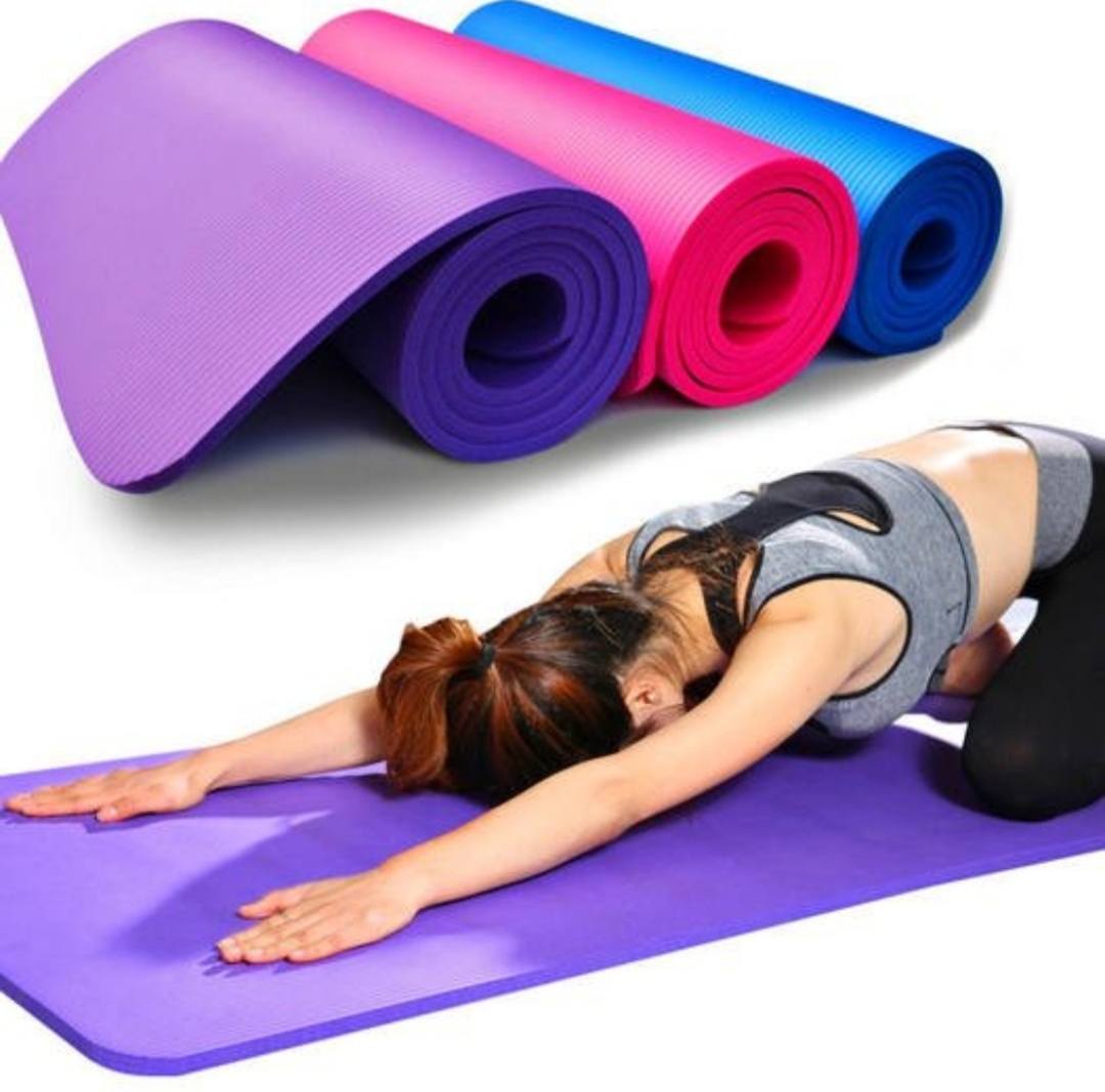 Yoga Exercise Mat-8Mm Multicolour
