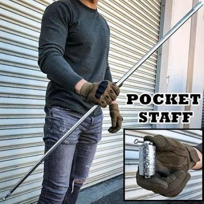 Extendable Metal Magic Cane Stick