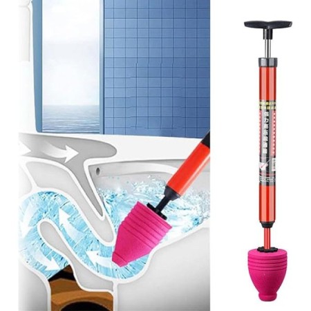 High pressure toilet cleaner
