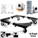 Multifunction Movable Washing Machine Base Fridge Stand